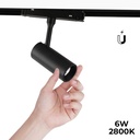 Foco LED para carril magnético 48V - 12W - TUYA bluetooth - Bridgelux - 24º - CRI90