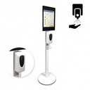 Display publicitario LCD 21.5" con dispensador de gel automático