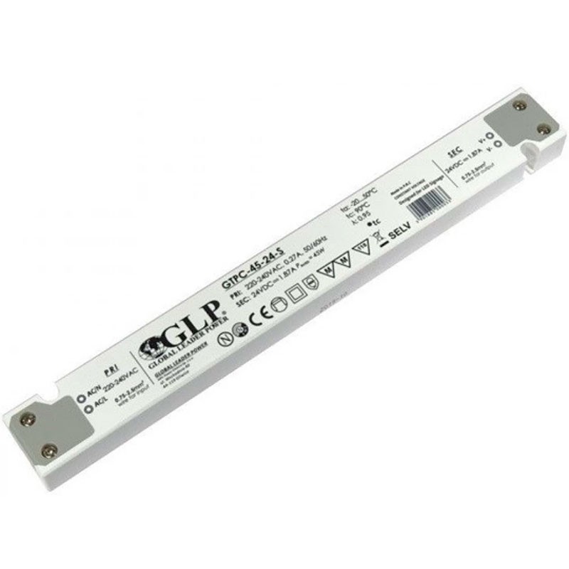 45W 24V Slim Power Supply - GLP