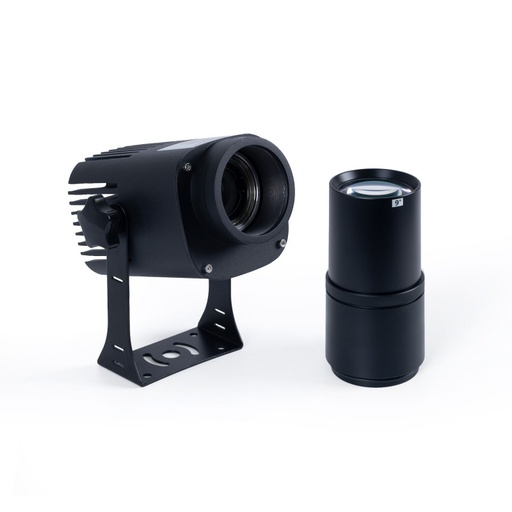 [KBLP20E-R-9] Proyector de logos LED GOBO 20W - Óptica 9° - Exterior - Rotativo