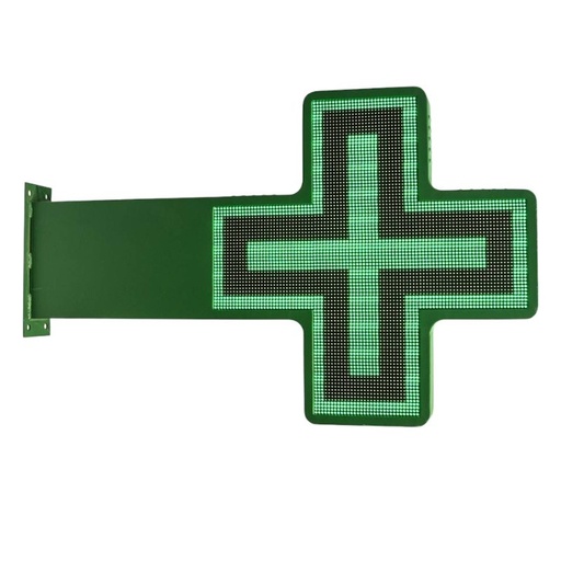 [DP6] Cruz de farmacia LED RGB multicolor programable P6 - Exterior